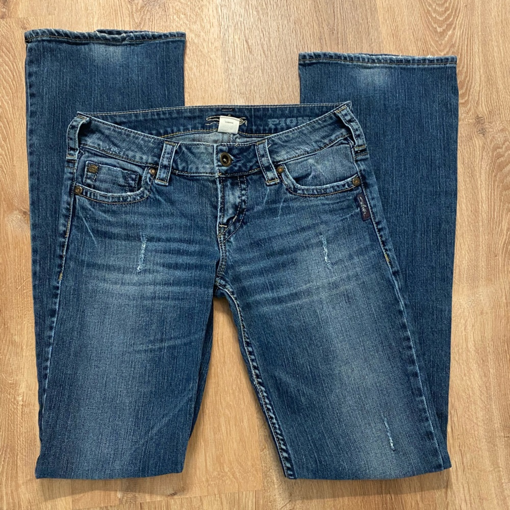 Women’s Silver Jeans “Pioneer” Boot Cut Denim - Size